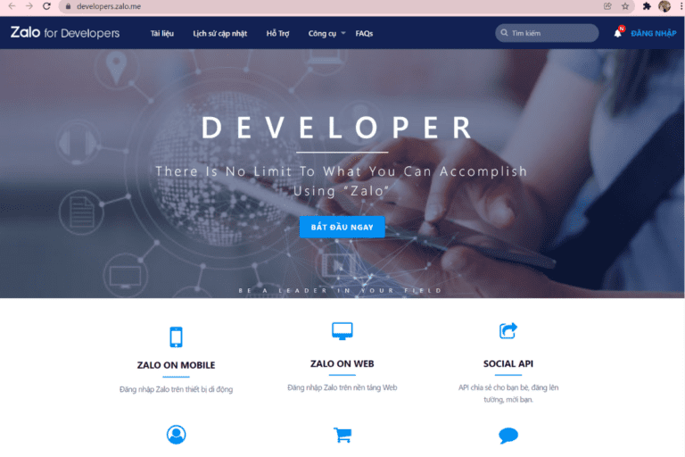 Zalo miniapp cách khởi tạo ứng dụng cho doanh nghiệp và dịch vụ của bạn.