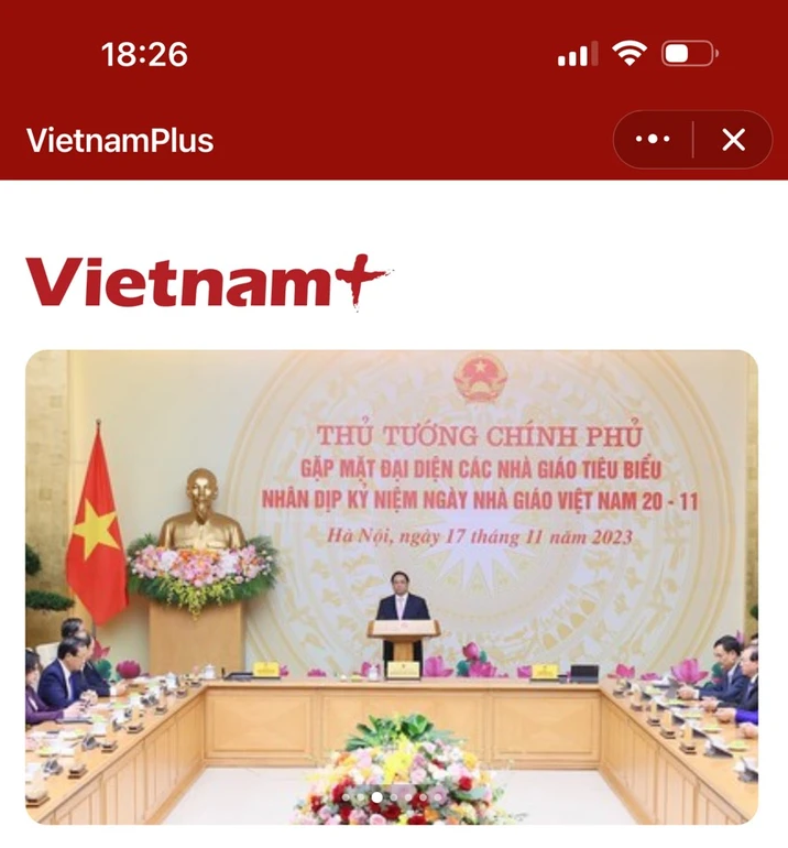 zalo miniapp vietnamplus